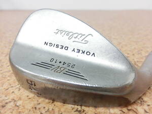 レフティ♪Titleist タイトリスト BV VOKEY DESIGN 254-10 ボーケイ ウェッジ 54° スチールシャフト Dynamic Gold FLEX-S200 中古♪F2654