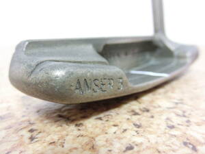 レフティ♪PING ピン ANSER 3 アンサー 3 KARSTEN MFG CORP 85068 パター 35インチ 純正スチールシャフト 中古品♪T1702