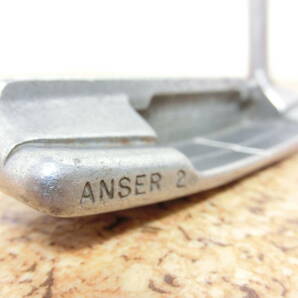 訳有品1円～ 激安 レフティ♪PING ピン ANSER 2 アンサー 2 KARSTEN MFG CORP 85068 パター 35インチ 純正スチールシャフト 中古品♪T1703の画像1