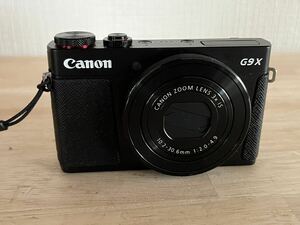 1円スタート Canon キャノン コンパクトデジタルカメラ PowerShot G9X パワーショット 通電確認済み