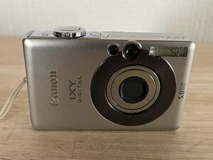 1円スタート Canon IXY DIGITAL55 コンパクトデジタルカメラ キャノン デジカメ シルバー