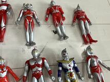 ●1円スタート ウルトラマン フィギュア 18点まとめ ソフビ 円谷プロ BANDAI バンダイ ウルトラヒーローシリーズ _画像3