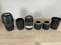 ●1円スタート カメラレンズ6点まとめ Canon NIKKOR ASAHI PENTAX TAMRON AF 一眼レフ 一眼カメラ レンズキャノン ニコラー タムロン_画像1