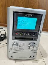 1円スタート SONY ソニー コンポ HCD-M3 オーディオ機器 カセットコンポ 本体 通電確認済み _画像1