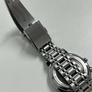 1円スタート SEIKO AGS SPIRIT 5M22-6A70 セイコー メンズ 腕時計 デイト 自動巻き 黒文字盤の画像6