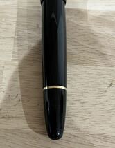 1円スタート 万年筆 MONTBLANC モンブラン マイスターシュテュック MEISTERSTUCK 黒 ブラック ゴールド 14K_画像3