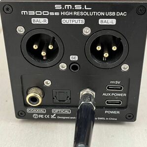 1円スタート s.m.s.l ヘッドホンアンプ オーディオ M300SE USB DAC ハイレゾ の画像7