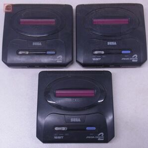 MD2 メガドライブ2 本体 HAA-2502 MEGA DRIVE 2 まとめて 3台セット セガ SEGA ジャンク パーツ取りにどうぞ【20の画像1