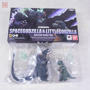 バンダイ S.H.MonsterArts スペースゴジラ&リトルゴジラ Special Color Ver. 魂ウェブ商店 BANDAI SPACEGODZILLA＆LITTLEGODZILLA【20