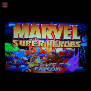 1円〜 ※ROMのみ カプコン/CAPCOM マーヴル・スーパーヒーローズ MARVEL SUPER HEROES CPSII イン取帯純正 動作確認済【20の画像1