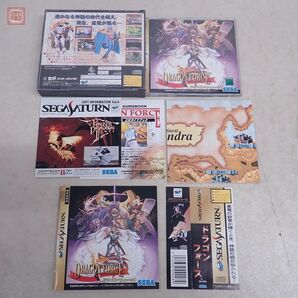 動作保証品 SS セガサターン ドラゴンフォース/II 神去りし大地に まとめて2本セット セガ SEGA 箱説帯付【10の画像2