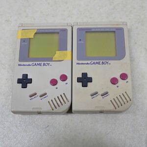 GB ゲームボーイ ブロス 本体 DMG-01 まとめて 2台セット 初代 任天堂 Nintendo ジャンク パーツ取りにどうぞ【10