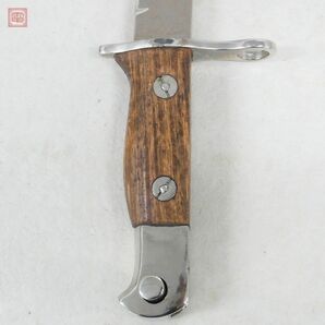 WINDLASS ウィンドラス 二式銃剣 シルバー 皮剣差鉄鞘付 WWII 日本軍 ダミー バヨネット 銃剣【20の画像4