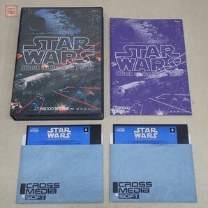 動作品 X68000 5インチFD スターウォーズ アタック オン ザ デススター STAR WARS Attack on the DEATH STAR ビクター Victor 箱説付【10の画像1