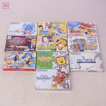 動作保証品 GBA ゲームボーイアドバンス サモンナイト/レイヴ2/ロックマンエグゼ 等 まとめて 10本セット 箱説付 ダブりなし【10_画像1