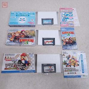 動作保証品 GBA ゲームボーイアドバンス タクティクスオウガ外伝/マリオカート 等 任天堂関連 まとめて 9本セット 箱説付 ダブりなし【10の画像2