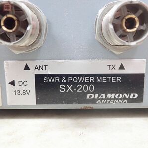 第一電波 SX-200 SWR計 1.8MHz〜200MHz 200W/20W/5W ダイアモンド ダイヤモンド【10の画像9