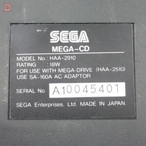 MD メガCD 本体 HAA-2910 MEGA-CD メガドライブ MEGA DRIVE セガ SEGA 箱付 ジャンク パーツ取りにどうぞ【40の画像4