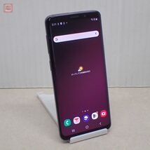 動作品 au SAMSUNG Galaxy S9(SCV38)ライラックパープル/判定〇/SIMロックあり/Android10/2018年/64GB/5.8インチ【10_画像1