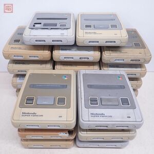 SFC スーファミ 本体のみ まとめて 20台 セット 任天堂 Nintendo ジャンク パーツ取りにどうぞ【40