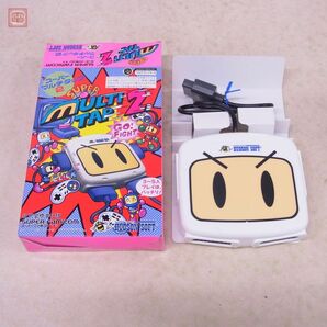 動作保証品 SFC スーパーファミコン スーパーボンバーマン/2/3/4 まとめて 4本セット HUDSON SOFT 箱説/スーパーマルチタップ2付【10の画像2