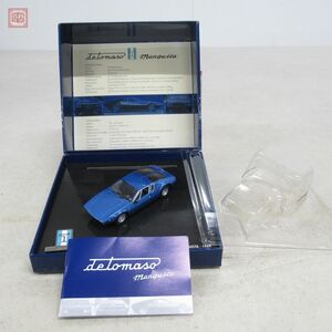 PMA 1/43 デ・トマソ マングスタ 1969 ブルーメタリック No.436127122 ミニチャンプス MINICHAMPS De Tomaso Mangusta【10