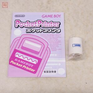 シリアル一致 GB ゲームボーイ ポケットプリンタ MGB-007 PocketPrinter ニンテンドー 任天堂 Nintendo 箱説付【10の画像7