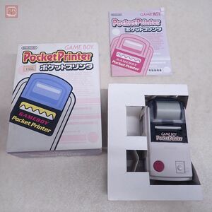 GB ゲームボーイ ポケットプリンタ MGB-007 PocketPrinter ニンテンドー 任天堂 Nintendo 箱説付 ジャンク【10