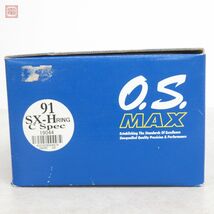 小川精機 OS MAX 91SX H RING Cスペック ラジヘリ用 RCパーツ ラジコン エンジン 動作未確認 ジャンク【10_画像2