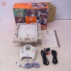 動作品 DC ドリームキャスト 本体 HKT-3000 ドリキャス DreamCast セガ SEGA 箱説付【20