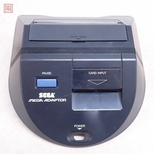 MD メガドライブ 専用 メガアダプタ HAA-2600 MEGA ADAPTOR セガ SEGA 取説付【10