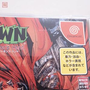 動作保証品 美品 DC ドリームキャスト スポーン イン ザ デーモンズ ハンド SPAWN In The Demon`s Hand カプコン CAPCOM 箱説帯/特典付【10の画像8