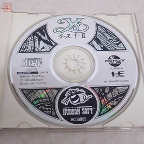 動作保証品 PCE PCエンジン CD-ROM2/SUPER CD-ROM2 Ys イース I・II/III/IV まとめて3本セット HUDSON SOFT Falcom 箱説付【10の画像4