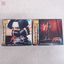 動作保証品 SS セガサターン ザキングオブファイターズ95/96 THE KING OF Fighters KOF SNK 箱説拡張ラムカートリッジ/カートリッジ付【10_画像1