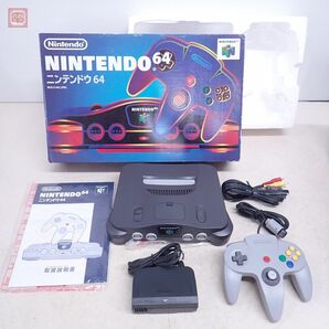 シリアル一致 N64 ニンテンドウ64 本体 NUS-001 まとめて2台セット 任天堂 Nintendo 箱説付 ジャンク【20の画像2