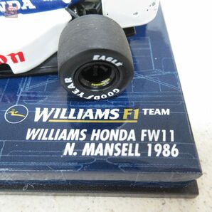 PMA 1/43 ウイリアムズ ホンダ FW11 N.Mansell 1986 No.400860005 ミニチャンプス MINICHAMPS Williams Honda【10の画像5