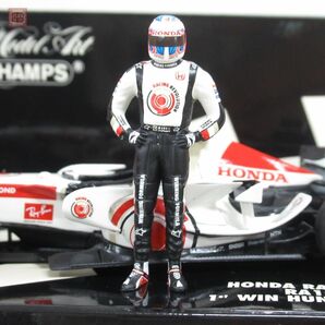 PMA 1/43 ホンダ レーシング F1 チーム RA106 ジェンソン・バトン ハンガリーGP 2006 #12 400060112 Honda Racing J.Button Hungary【10の画像5