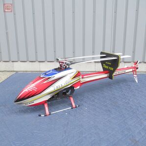 アライン TREX 700E 全長約136cm モーター/サーボ/ジャイロ/受信機 搭載 電動RC ラジコン ヘリコプター ALIGN 動作未確認 現状品【SKの画像1