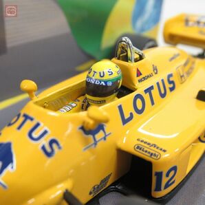 PMA 1/43 ロータス ルノー 99T 1987 #12 No.540431502 アイルトン・セナ セナコレ ミニチャンプス MINICHAMPS Lotus Renault【10の画像5