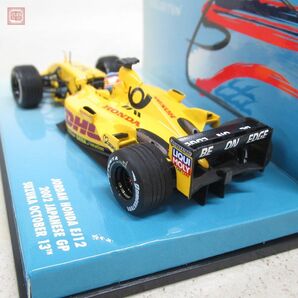 PMA 1/43 ジョーダン ホンダ EJ12 2002 日本GP/スーパーアグリ ホンダ SA07 2007 スペインGP 計2台セット ミニチャンプス MINICHAMPS【10の画像6