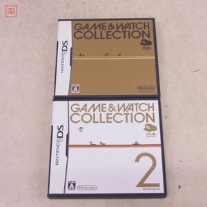 ニンテンドーDS ゲームアンドウォッチ コレクション/2 GAME & WATCH COLLECTION/2 まとめて2本セット 非売品 任天堂 Nintendo【10