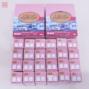  Tommy Tec bus collection no. 26. together 24 piece set N gauge TOMYTEC Dub li great number [20