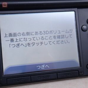 動作品 ニンテンドー 3DS LL 本体 シルバー × ブラック SILVER × BLACK SPR-001 任天堂 Nintendo 4GBメモリーカード付【10の画像7