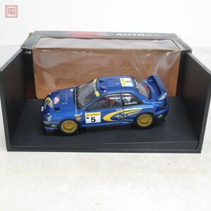 オートアート 1/18 スバル インプレッサ WRC 1999 モンテカルロラリー #5 No.89992 AUTOart SUBARU IMPREZA RALLY MONTE CARLO【20の画像1