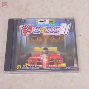 未開封 PCE PCエンジン Huカード エフワンサーカス`91 F1 CIRCUS 91 ニチブツ Nichibutsu【10