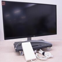 ★LG IPS液晶モニター 27UP550N-W 27インチ 2022年4月製 4K エルジー 現状品【60_画像2