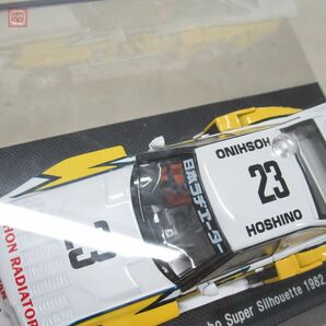 エブロ 1/43 ニッサン シルビア ターボ スーパーシルエット 1982 #23 ホワイト/イエロー No.747 EBBRO NISSAN SILVIA【10の画像10