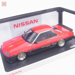 イグニッションモデル 1/18 ニッサン スカイライン 2000 RS-X ターボ C (R30) レッド KWAM0N0042 ignition model NISSAN SKYLINE【20の画像5