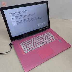 ノートPC SONY VAIO SVF15N18DJP ピンク(i7-4500U/メモリ8GB/HDD1TB消去済/BIOS起動確認済/15.5型ワイドモデル) ジャンク【20の画像1