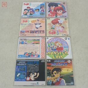 動作保証品 PCE PCエンジン CD-ROM2 コズミックファンタジー/2/らんま1/2/うる星やつら 等 まとめて10本セット 箱説付 ダブりなし【10の画像6